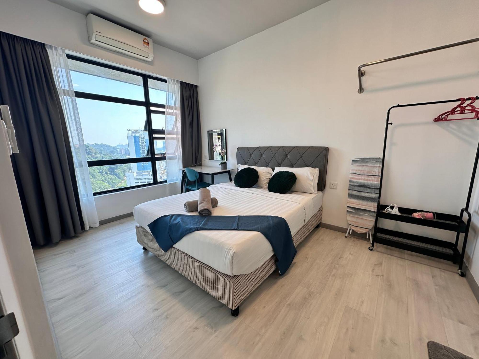 Jq1 Sea & Pool Or City View Wifi I Washing Machine For Some Units I Cuckoo Water Jesselton Quay By R2 Kota Kinabalu Zewnętrze zdjęcie