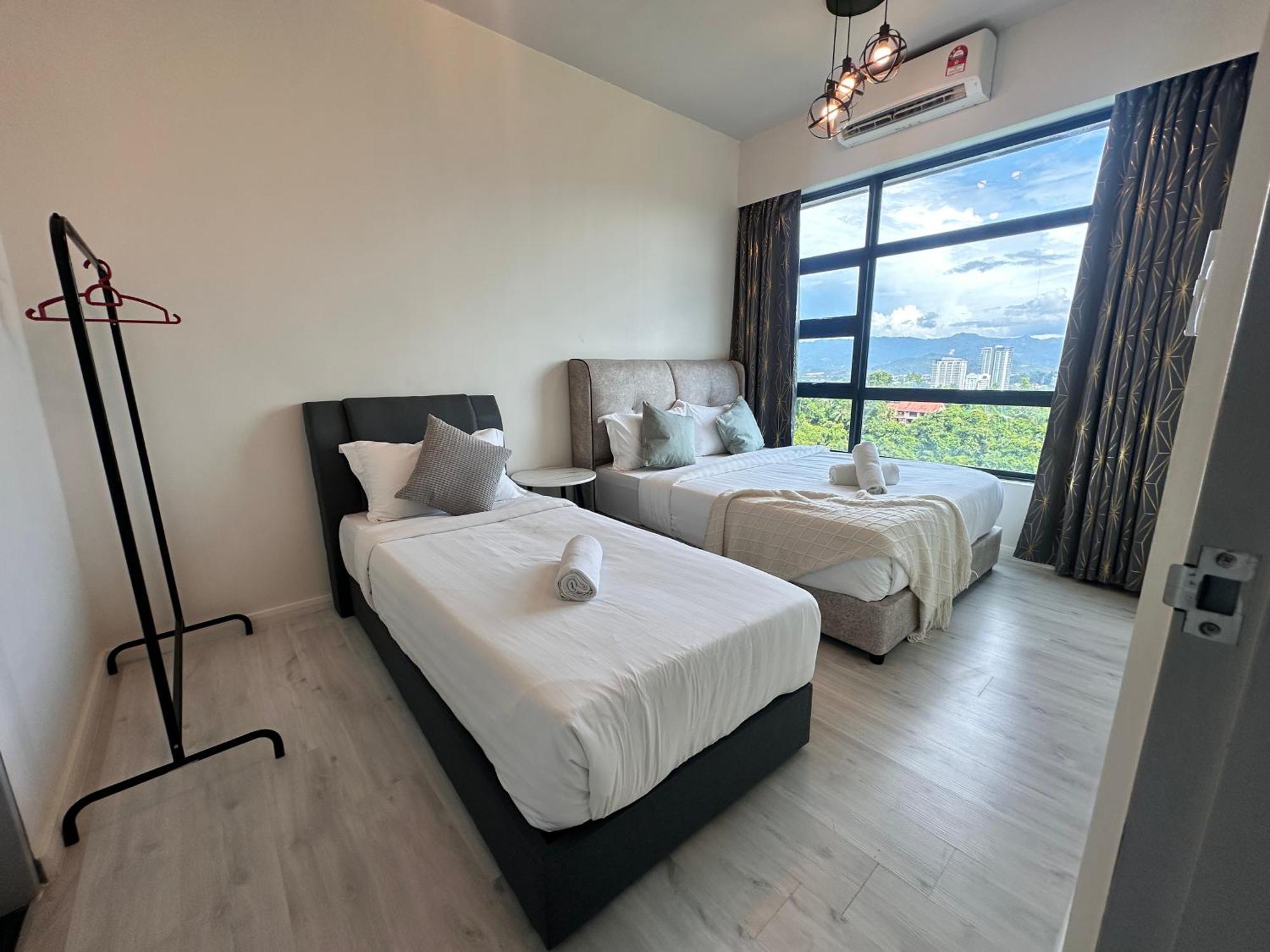 Jq1 Sea & Pool Or City View Wifi I Washing Machine For Some Units I Cuckoo Water Jesselton Quay By R2 Kota Kinabalu Zewnętrze zdjęcie