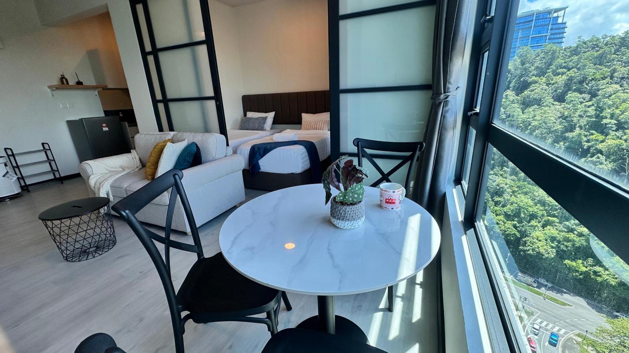 Jq1 Sea & Pool Or City View Wifi I Washing Machine For Some Units I Cuckoo Water Jesselton Quay By R2 Kota Kinabalu Zewnętrze zdjęcie