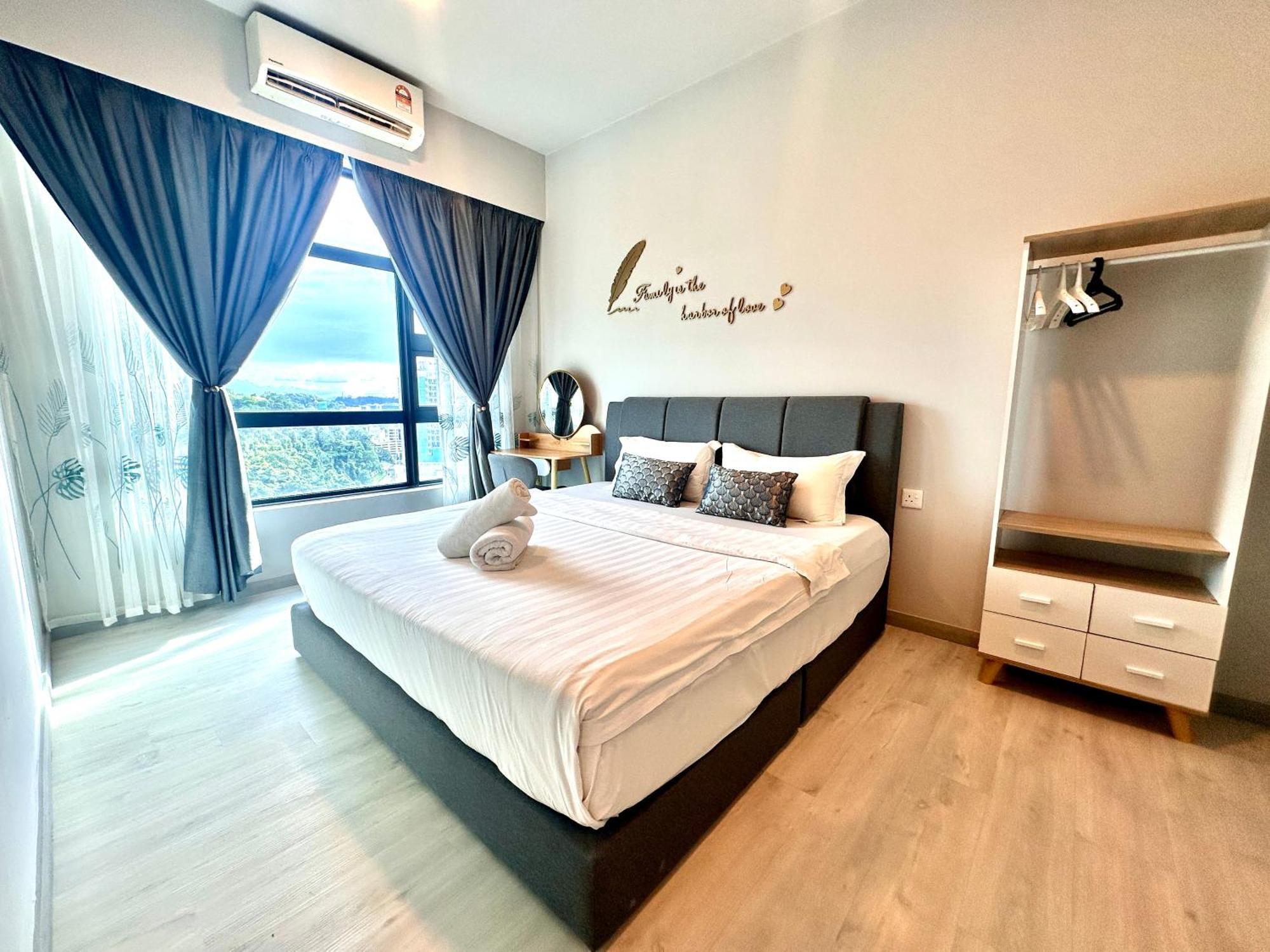 Jq1 Sea & Pool Or City View Wifi I Washing Machine For Some Units I Cuckoo Water Jesselton Quay By R2 Kota Kinabalu Zewnętrze zdjęcie